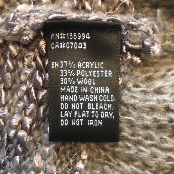 ‼️SOLD‼️Boho ladies open front shawl collar cardigan sweater, size XL. BNWT. - Picture 6 of 7